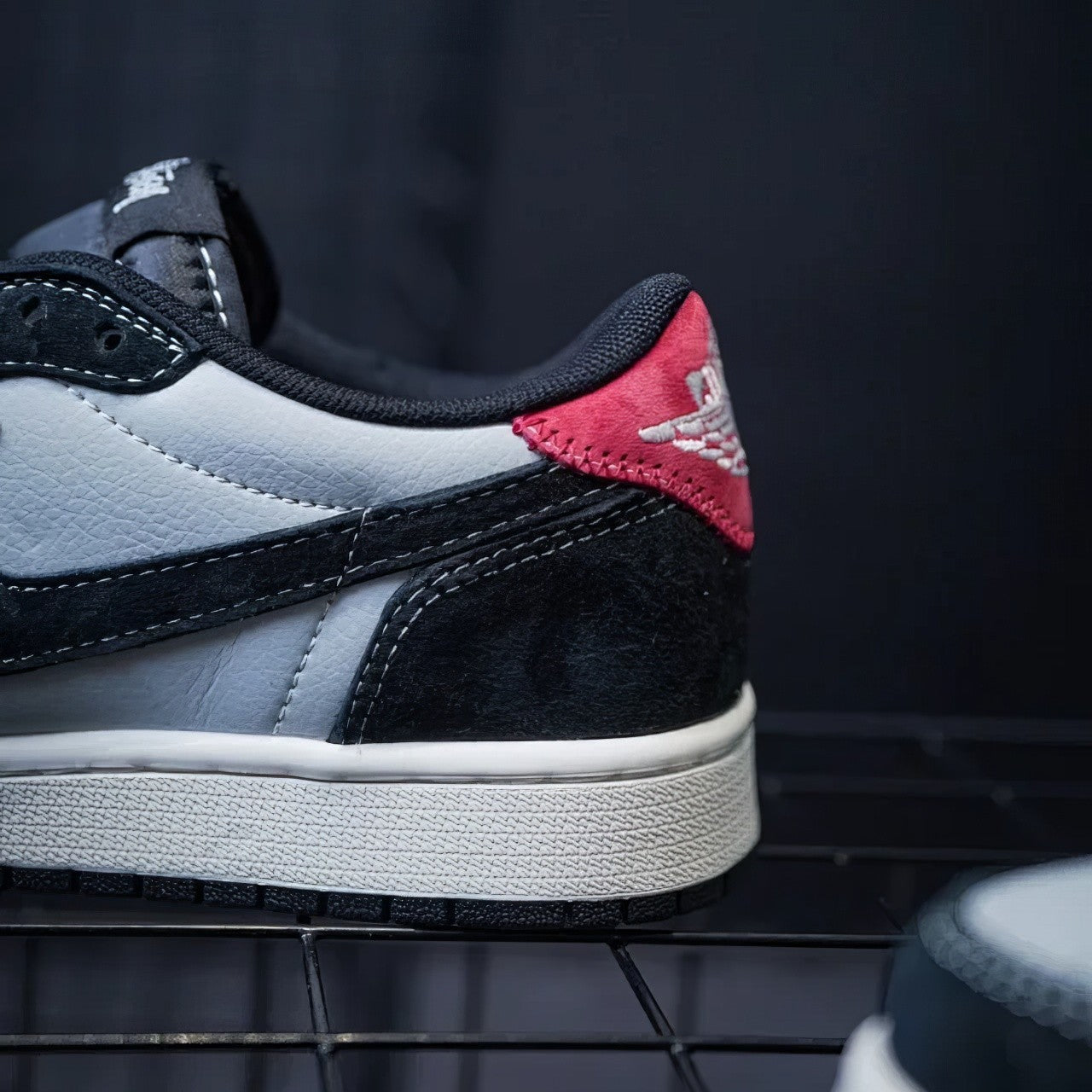 Jordan 1 Low Custom "Travis x Stussy"