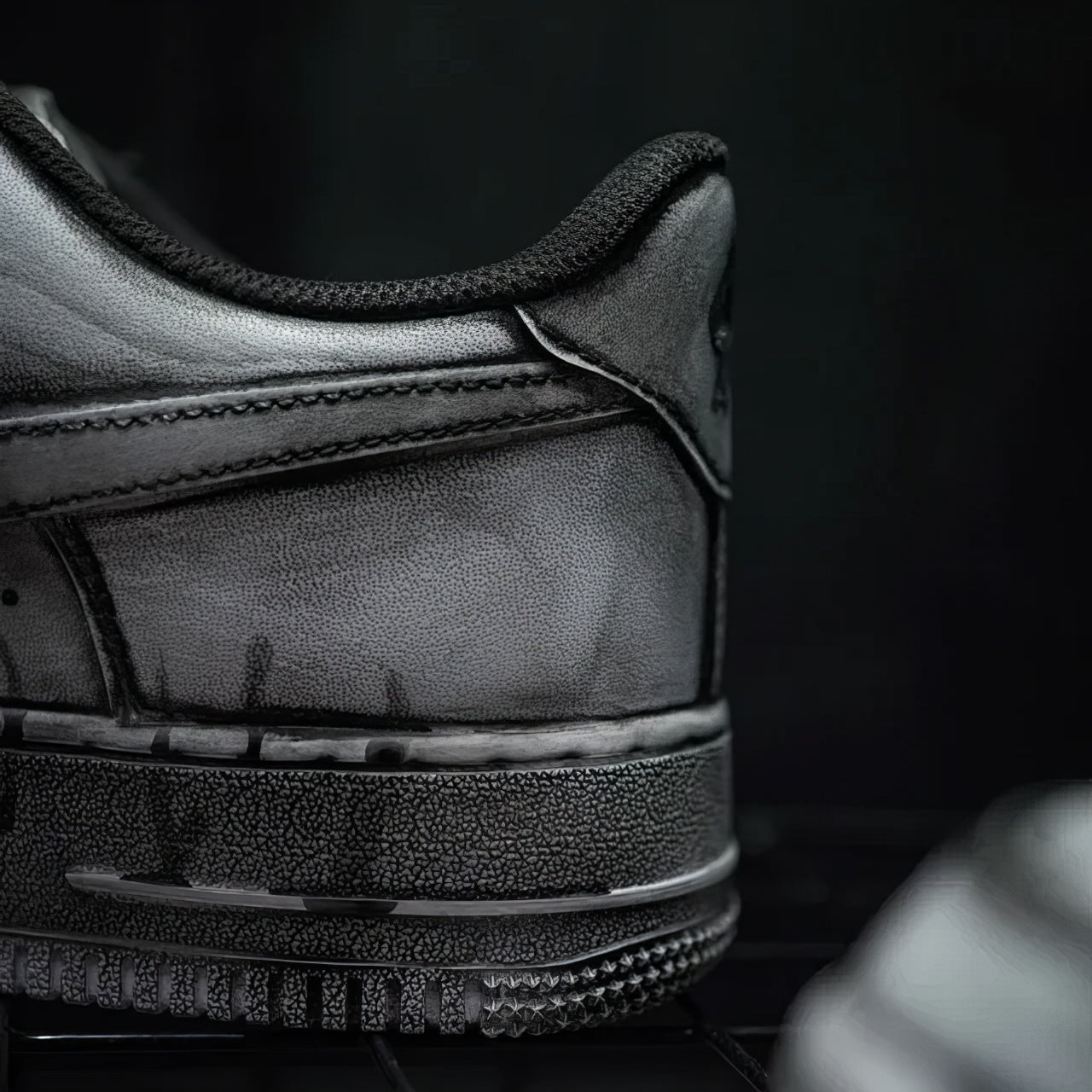 Air Force 1 Custom "Chrome Hearts Distressed"