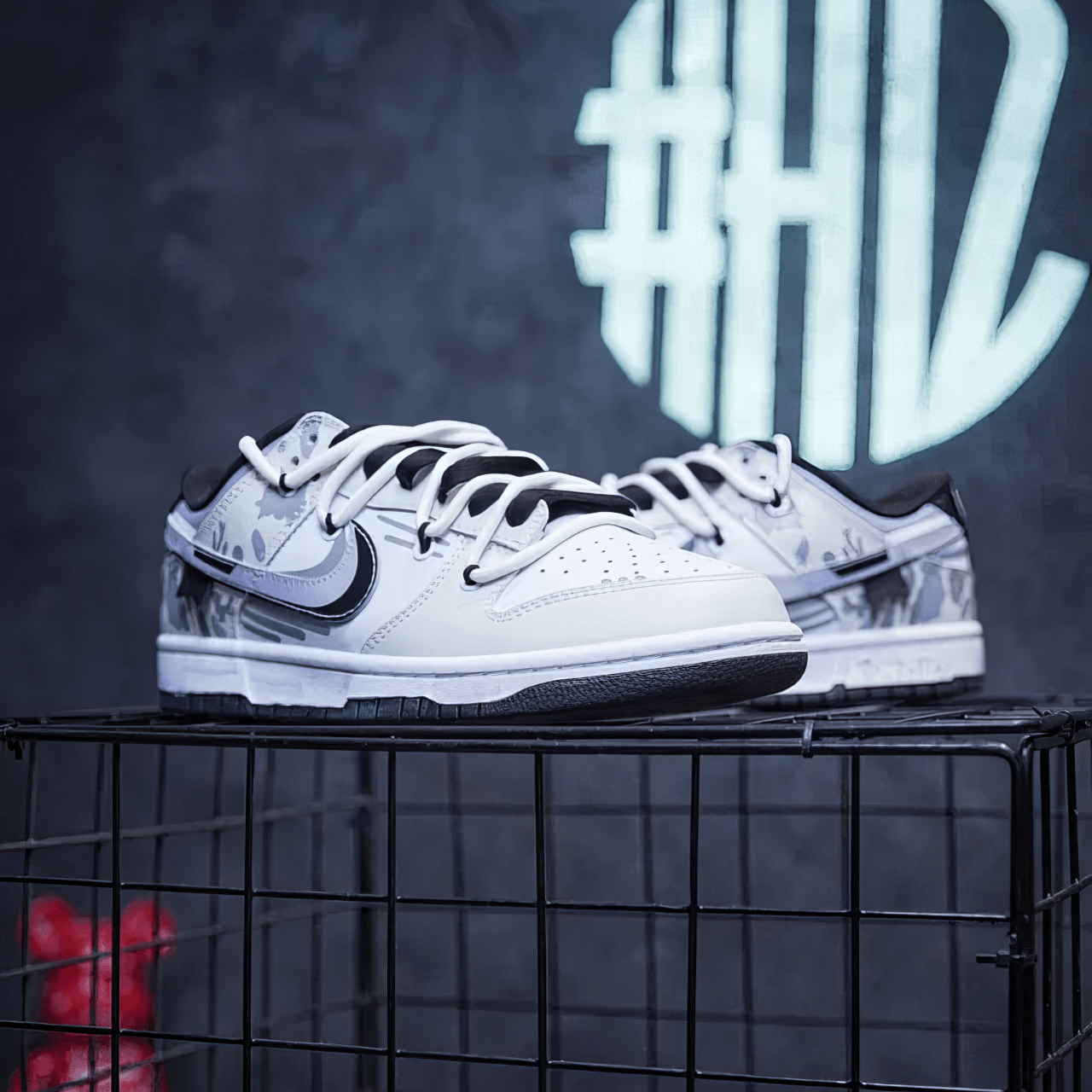 Nike Dunk Custom "Camouflage Navy" - SnkrSag