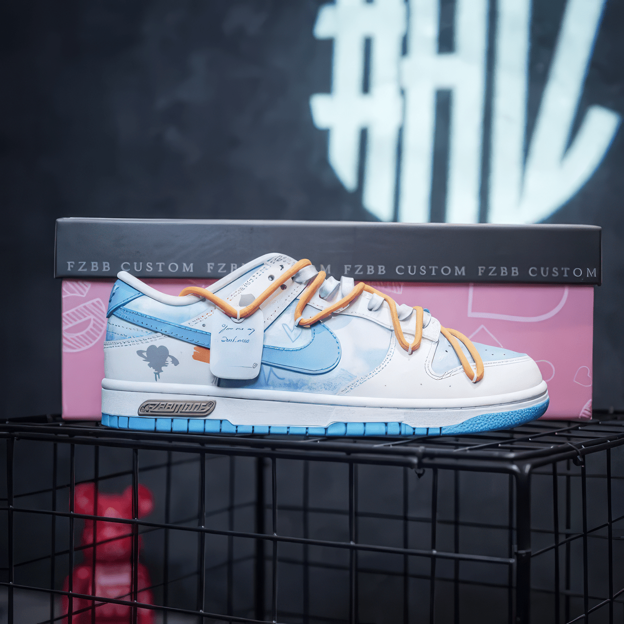 Nike Dunk Custom "Clouds" - SnkrSag