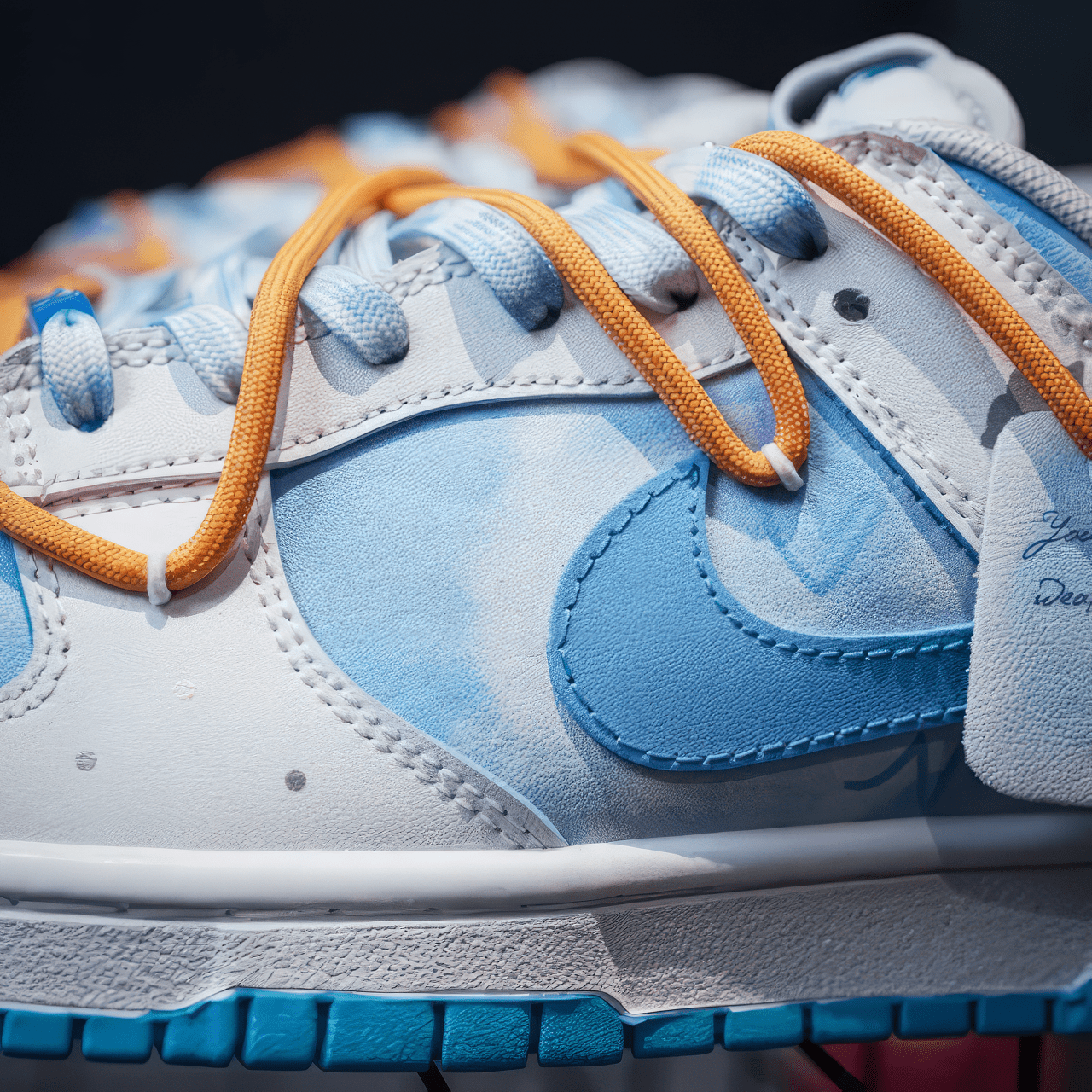 Nike Dunk Custom "Clouds" - SnkrSag