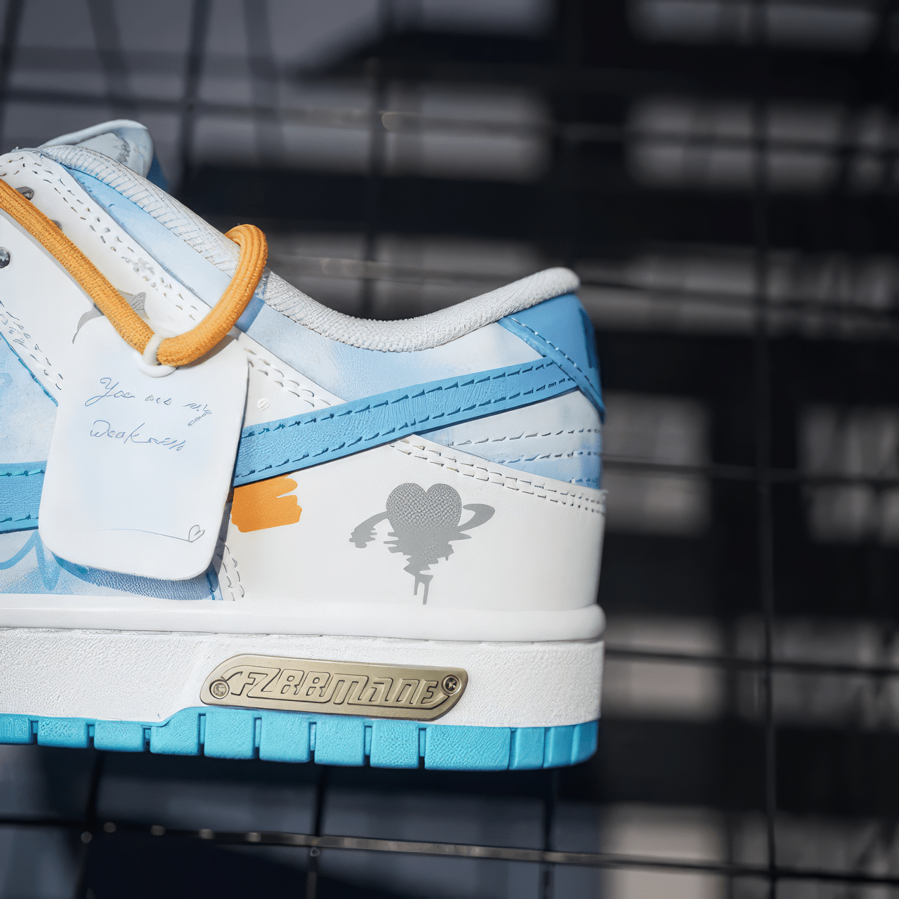 Nike Dunk Custom "Clouds" - SnkrSag