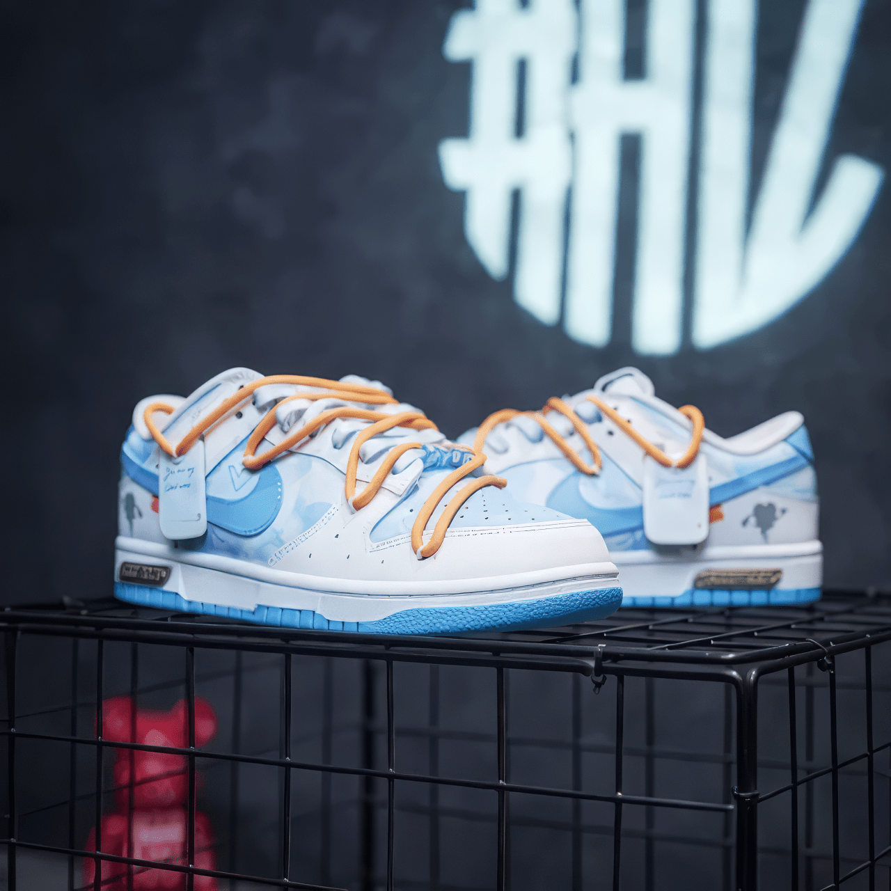 Nike Dunk Custom "Clouds" - SnkrSag