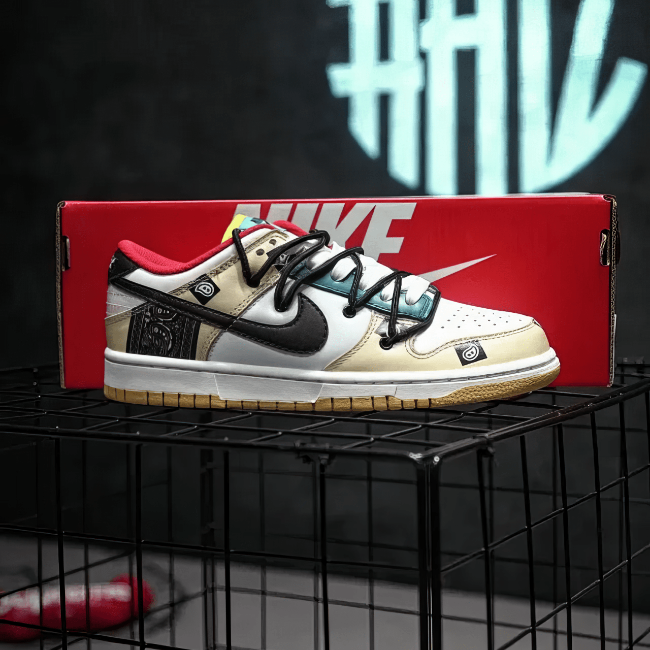 Nike Dunk Custom "Deconstruction" - SnkrSag