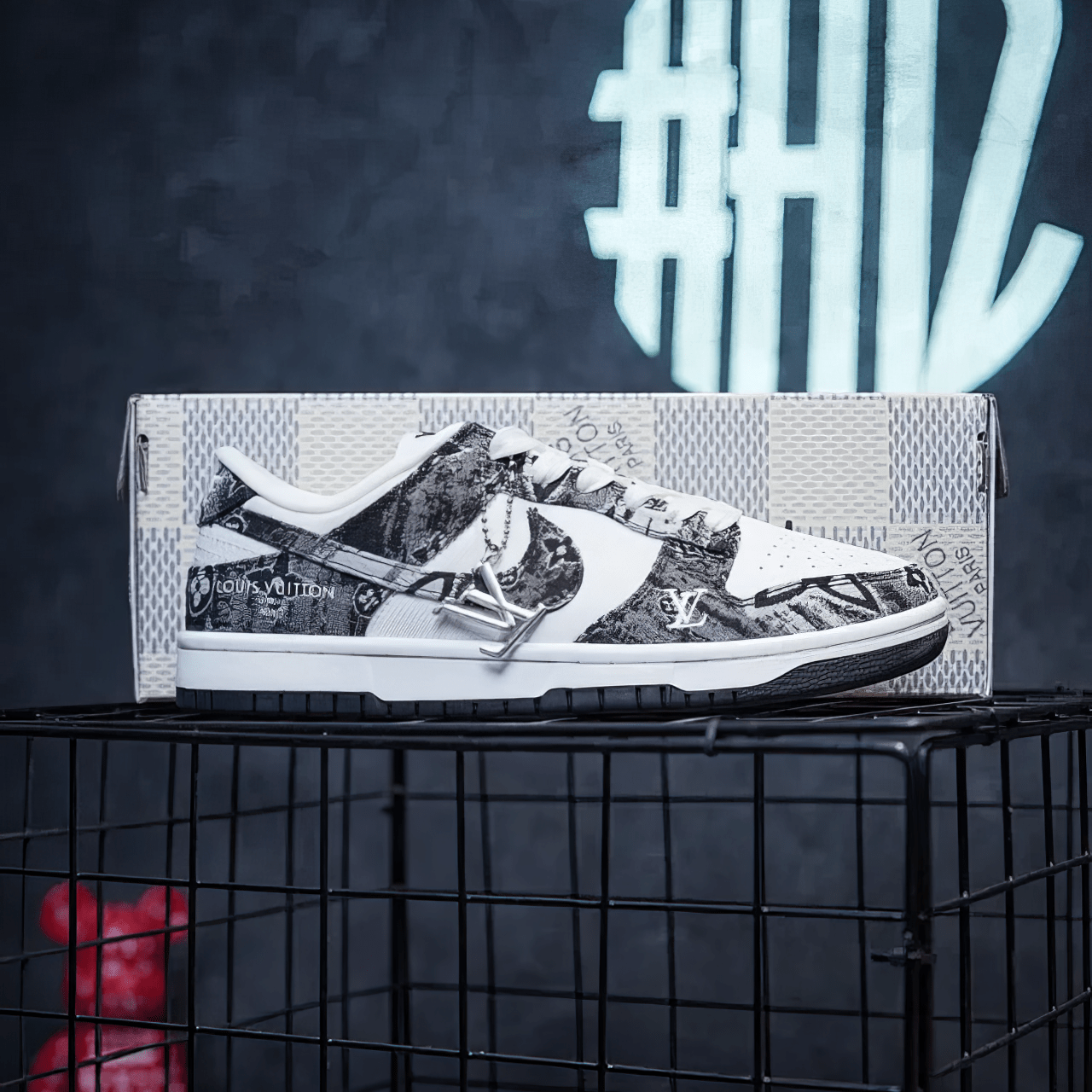 Nike Dunk Custom "Ink Painting" - SnkrSag