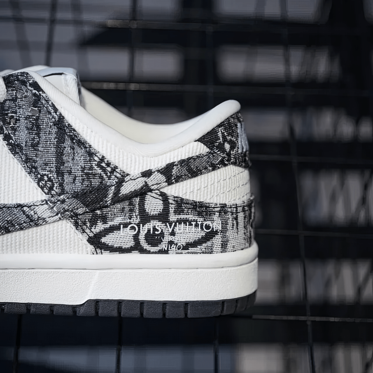 Nike Dunk Custom "Ink Painting" - SnkrSag
