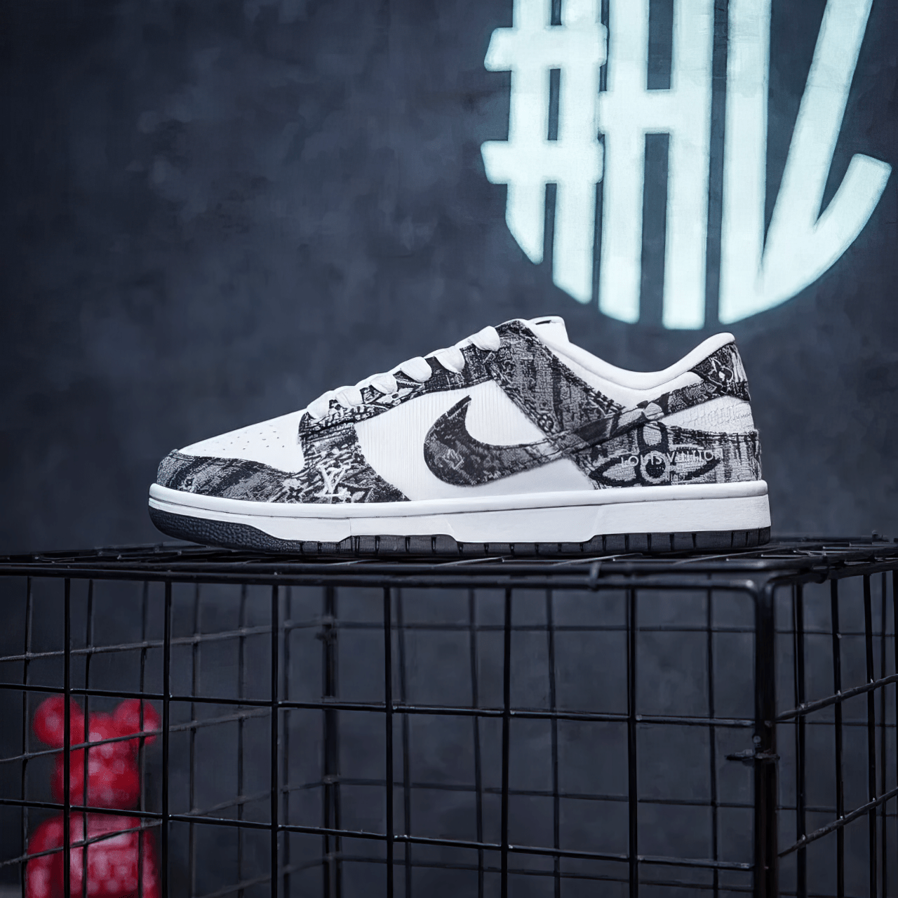 Nike Dunk Custom "Ink Painting" - SnkrSag