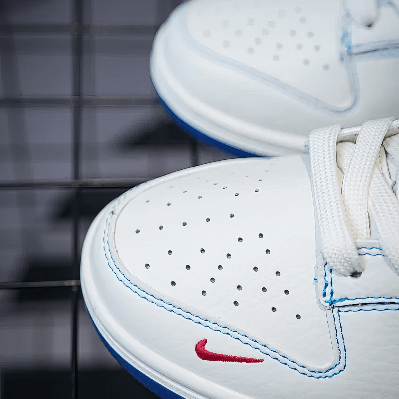 Nike Dunk Custom "Pepsi Cola" - SnkrSag