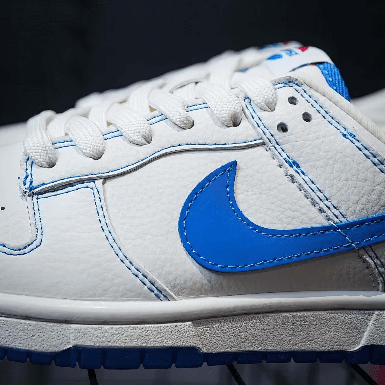Nike Dunk Custom "Pepsi Cola" - SnkrSag