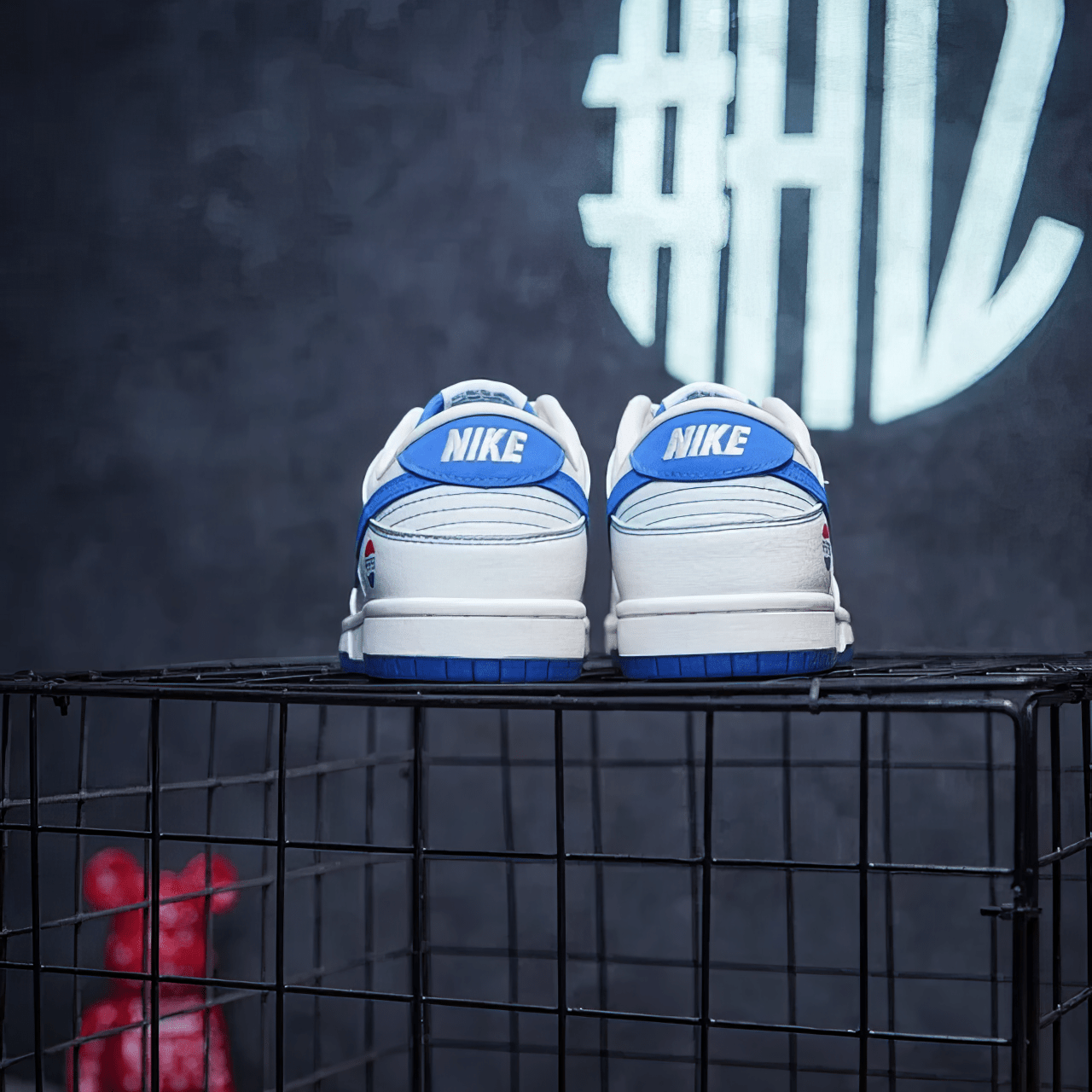 Nike Dunk Custom "Pepsi Cola" - SnkrSag