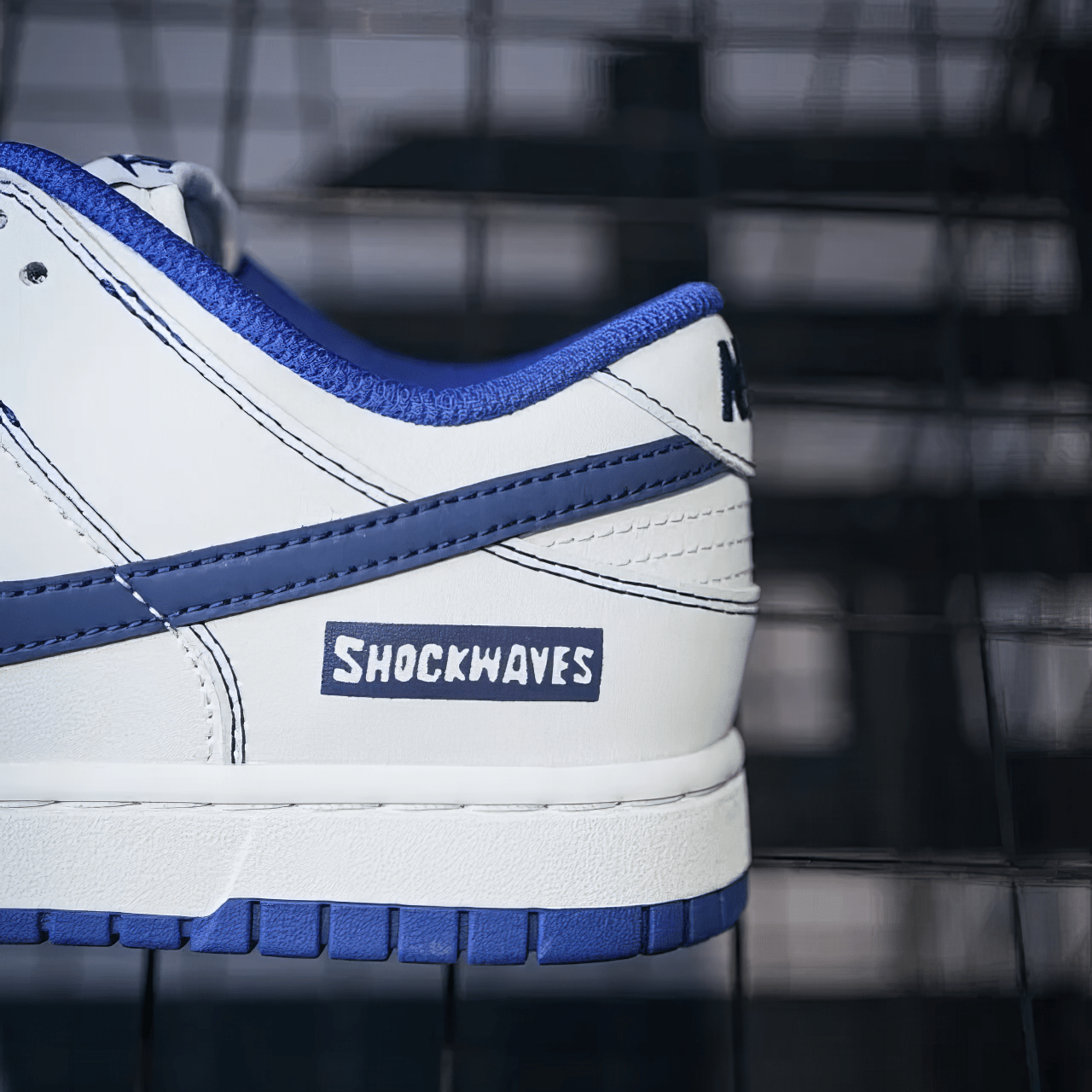 Nike Dunk Custom "Shockwaves" - SnkrSag