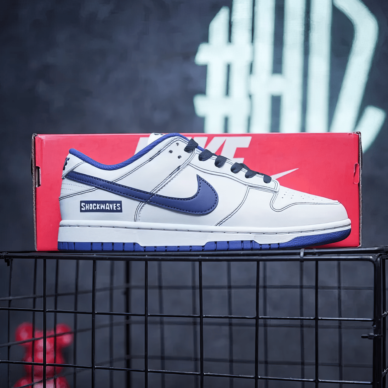 Nike Dunk Custom "Shockwaves" - SnkrSag