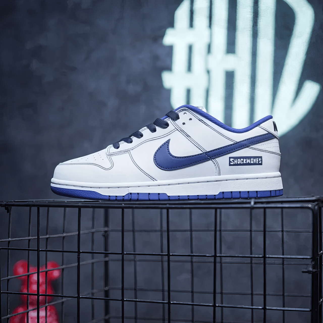 Nike Dunk Custom "Shockwaves" - SnkrSag