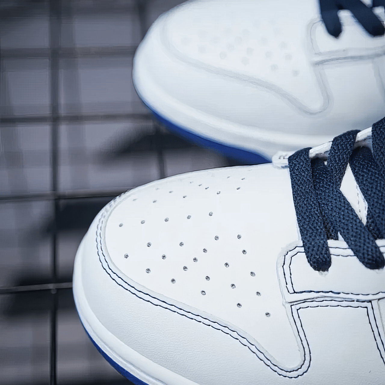 Nike Dunk Custom "Shockwaves" - SnkrSag