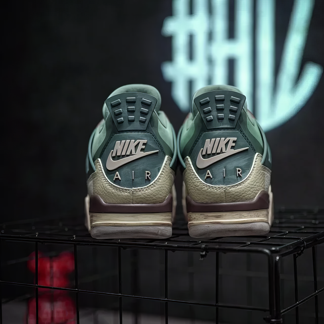 Jordan 4 Custom "Snorlax"