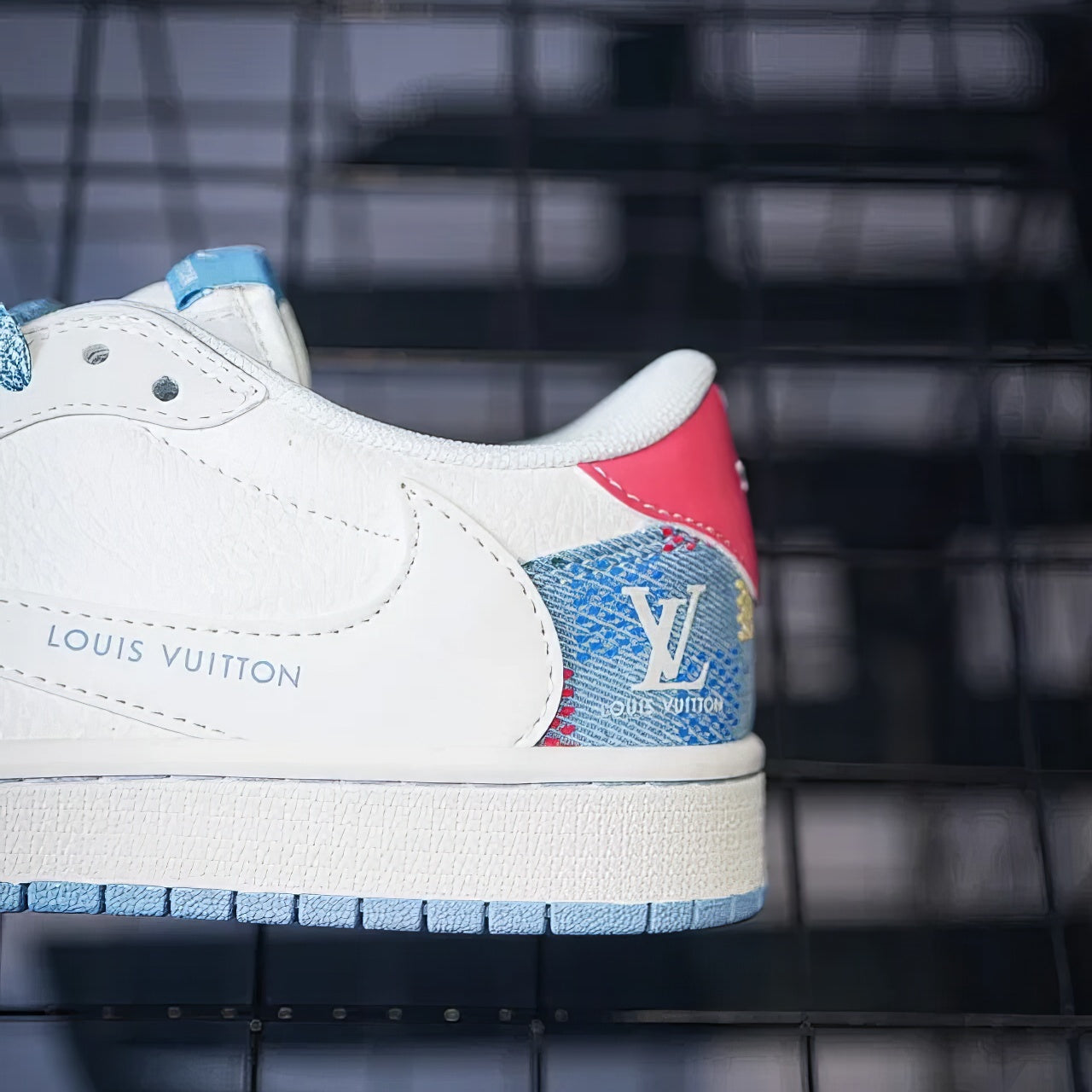 Jordan 1 Low Custom "Travis Scott X LV"