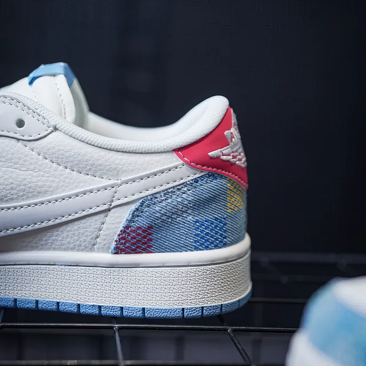 Jordan 1 Low Custom "Travis Scott X LV"