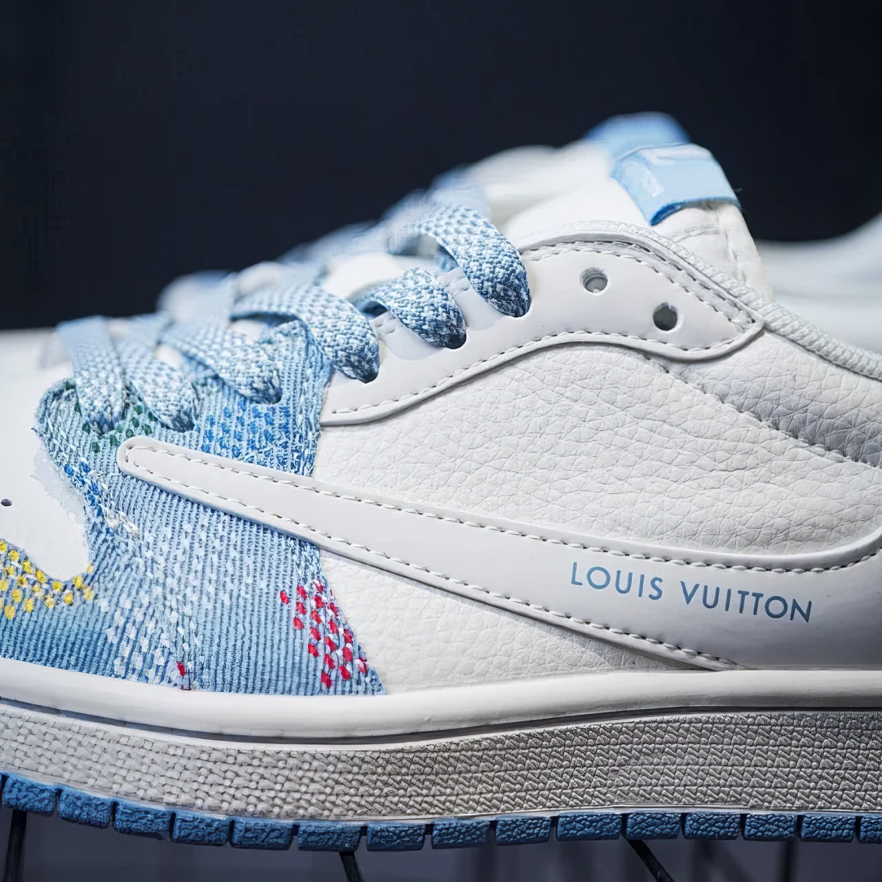 Jordan 1 Low Custom "Travis Scott X LV"