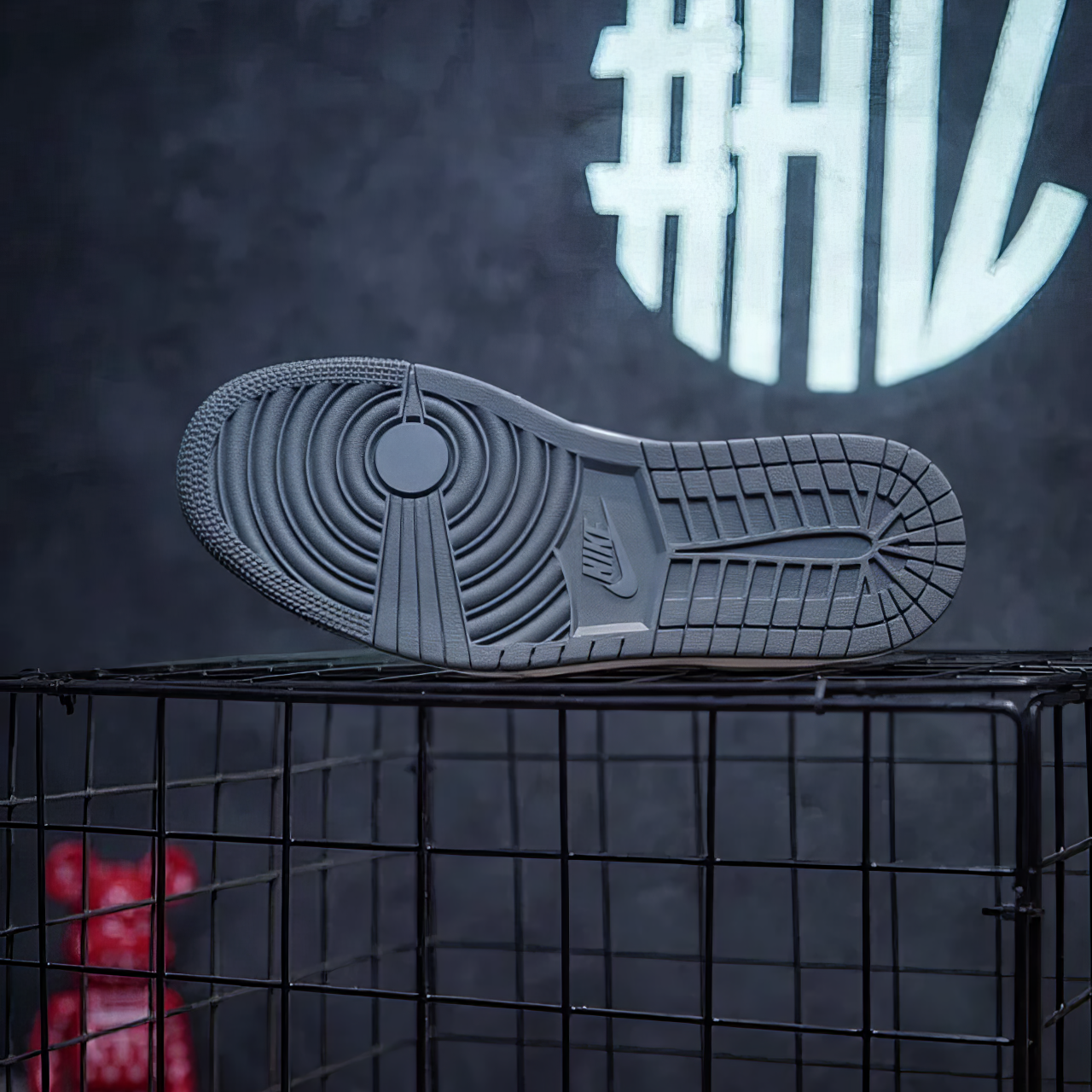 Jordan 1 Low Custom "Travis Scott X Stussy Grey"
