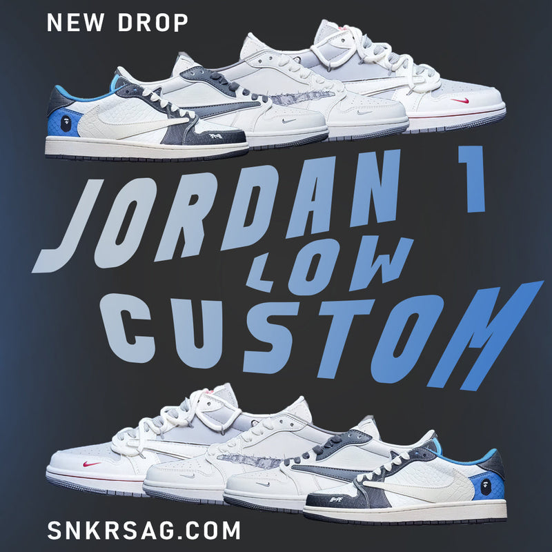 Custom Nike Jordan 1 Low Collection | SNKRSAG