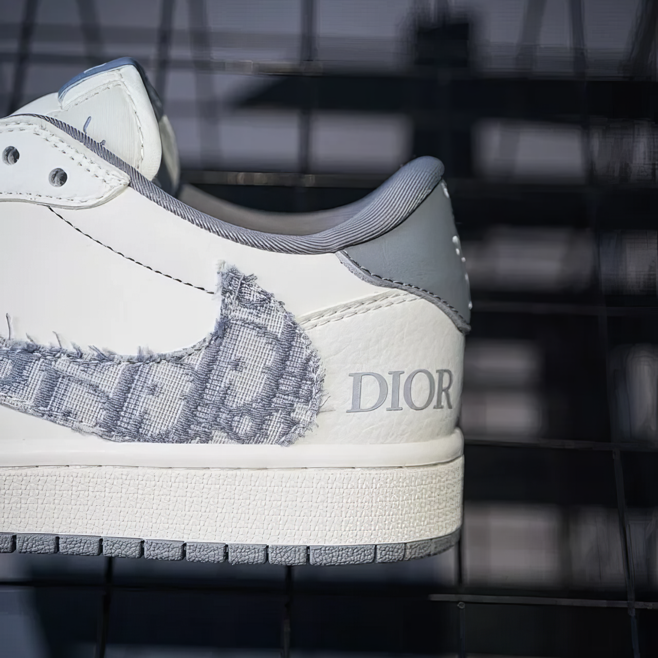 Jordan 1 Low Custom "Travis Scott X Dior"