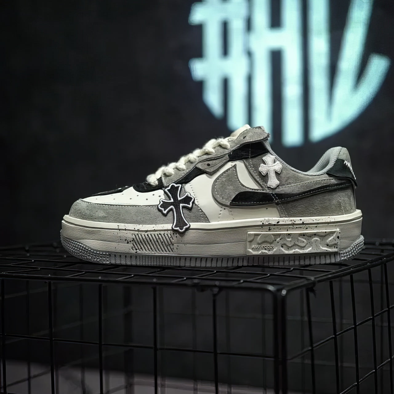 Air Force 1 Custom "Chrome Hearts Fontanka"