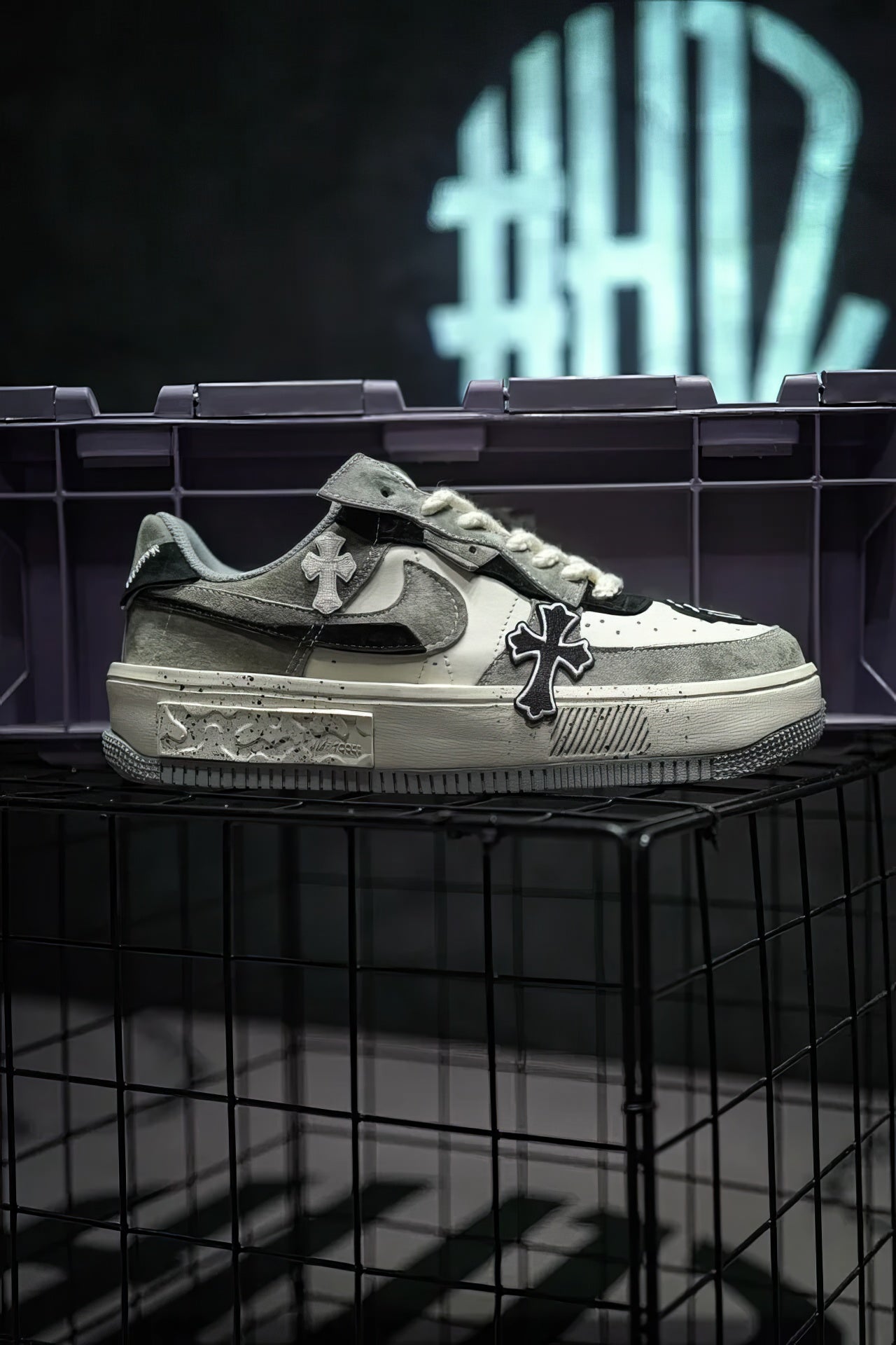 Air Force 1 Custom "Chrome Hearts Fontanka"