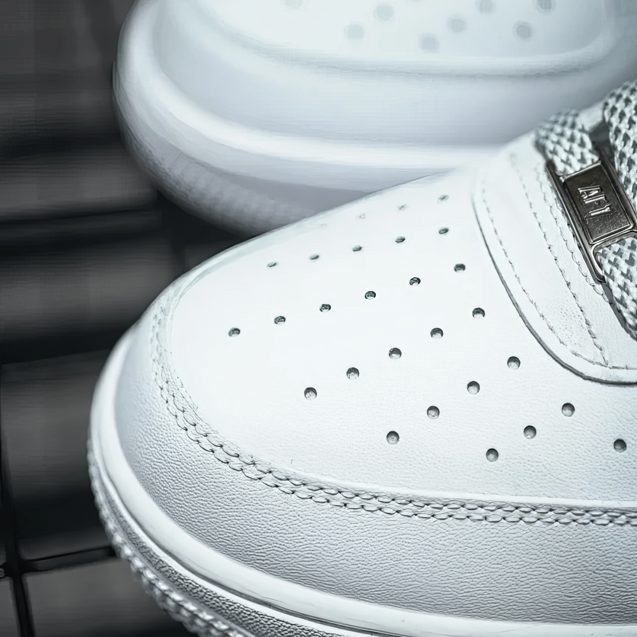 Nike AirForce Custom "Chrome Hearts" - SnkrSag