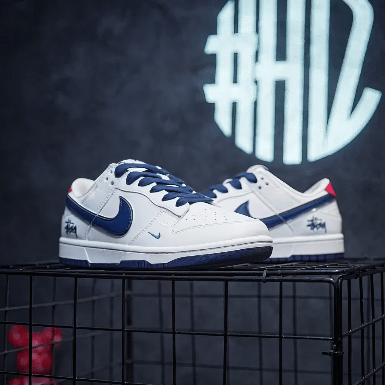 Nike Dunk Custom "Blue Straps" - SnkrSag