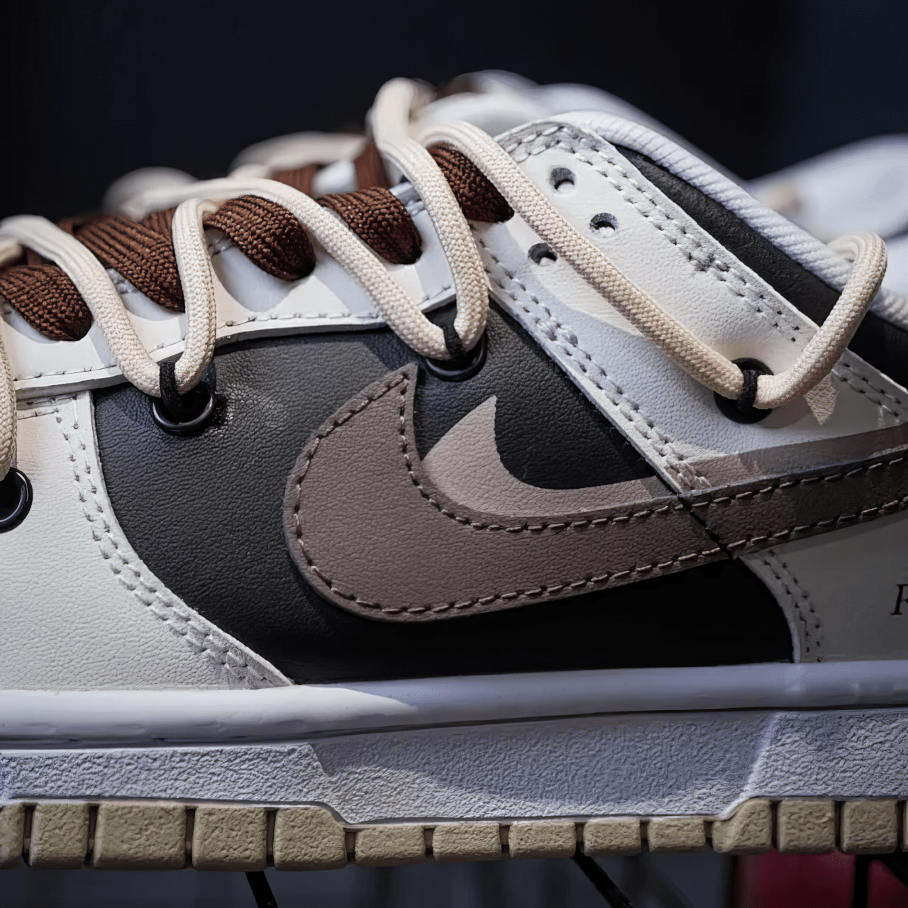 Nike Dunk Custom "Chestnut letters" - SnkrSag