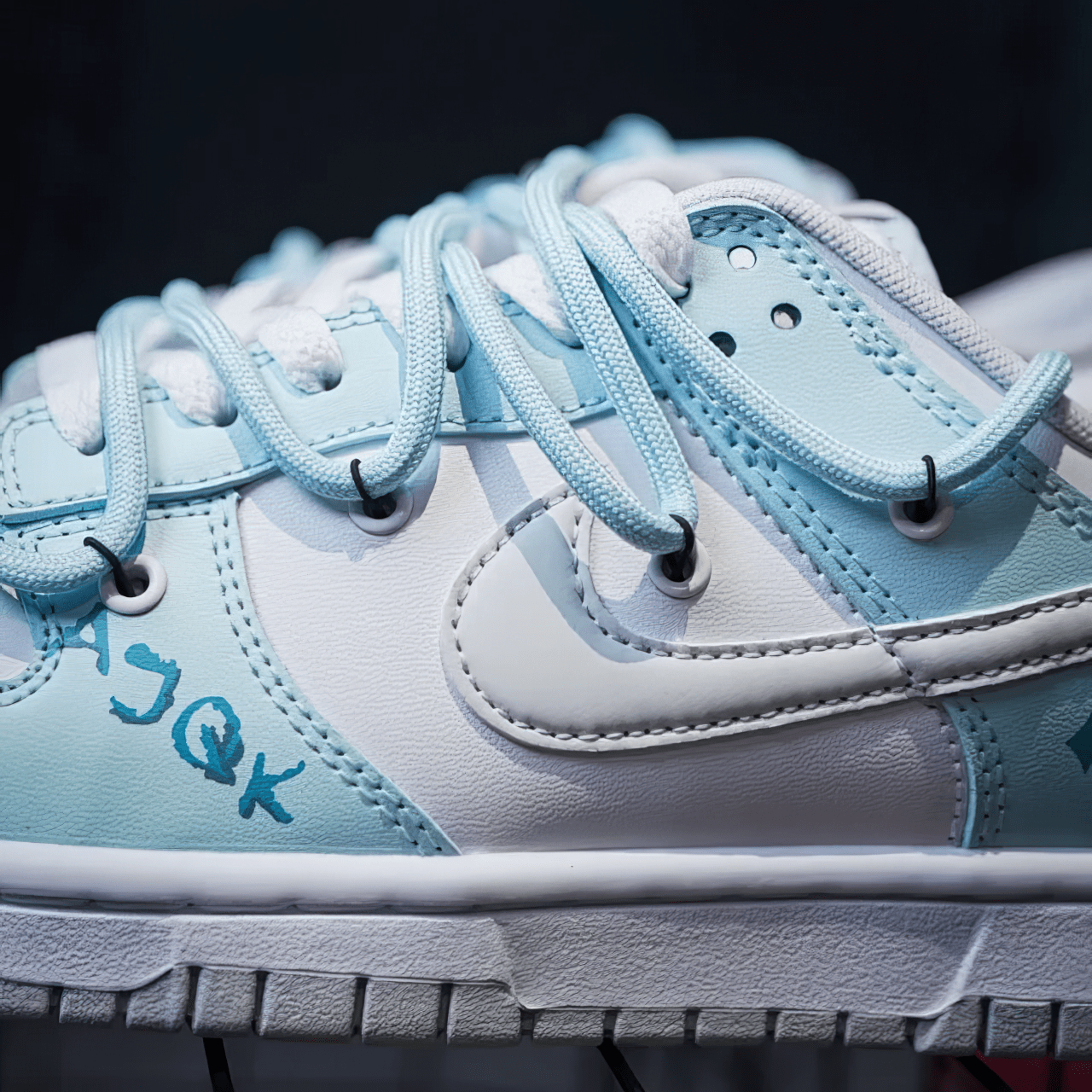 Nike Dunk Custom "North Carolina Blue" - SnkrSag