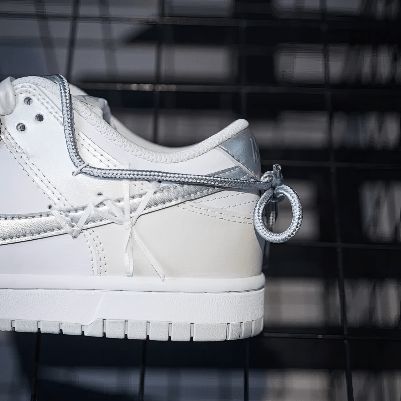 Nike Dunk Custom "Silver Ballet" - SnkrSag