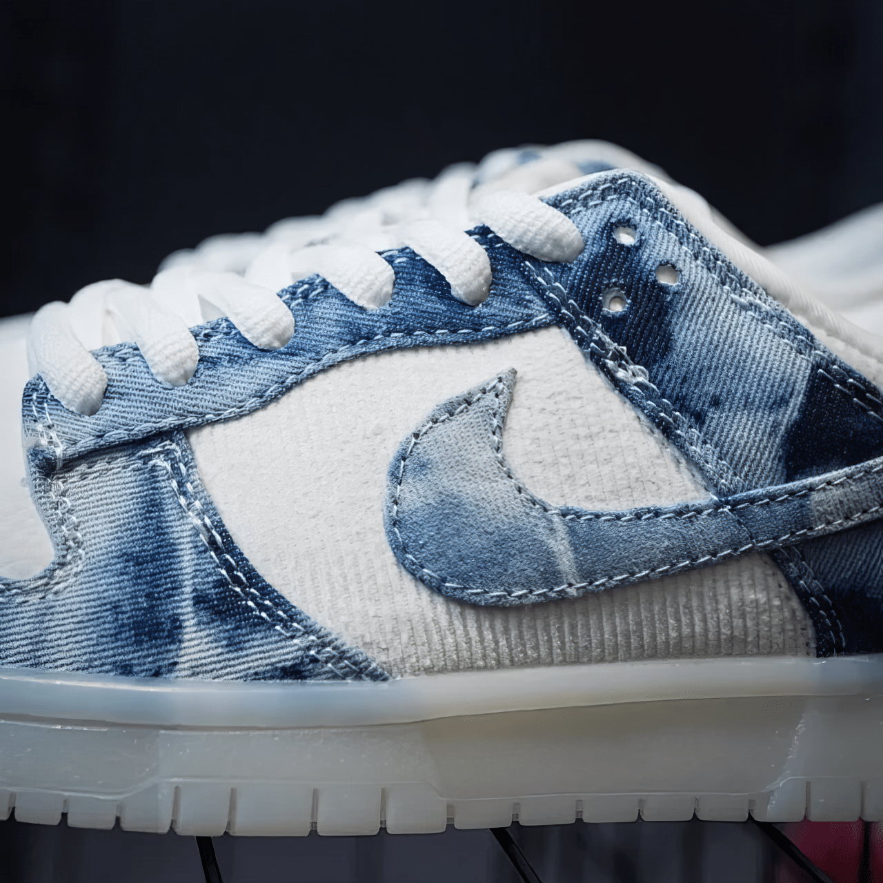 Nike Dunk Custom "Washed Blue" - SnkrSag