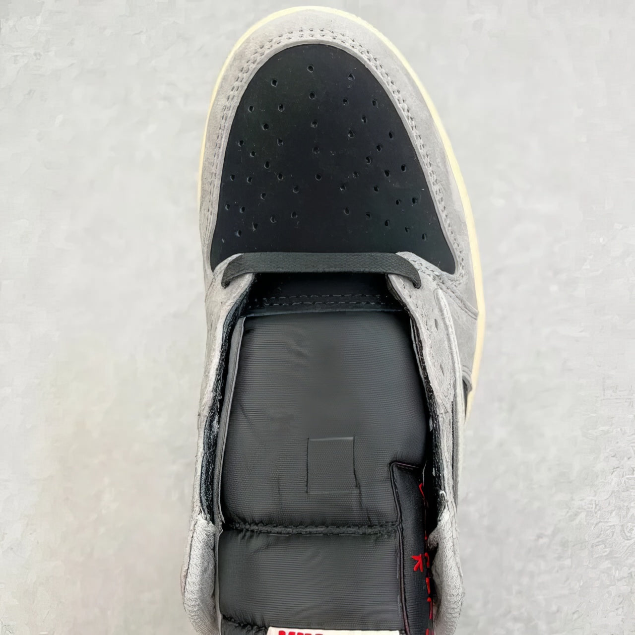 Nike Air Jordan 1 Low Custom “Travis Scott x Grey Suede”