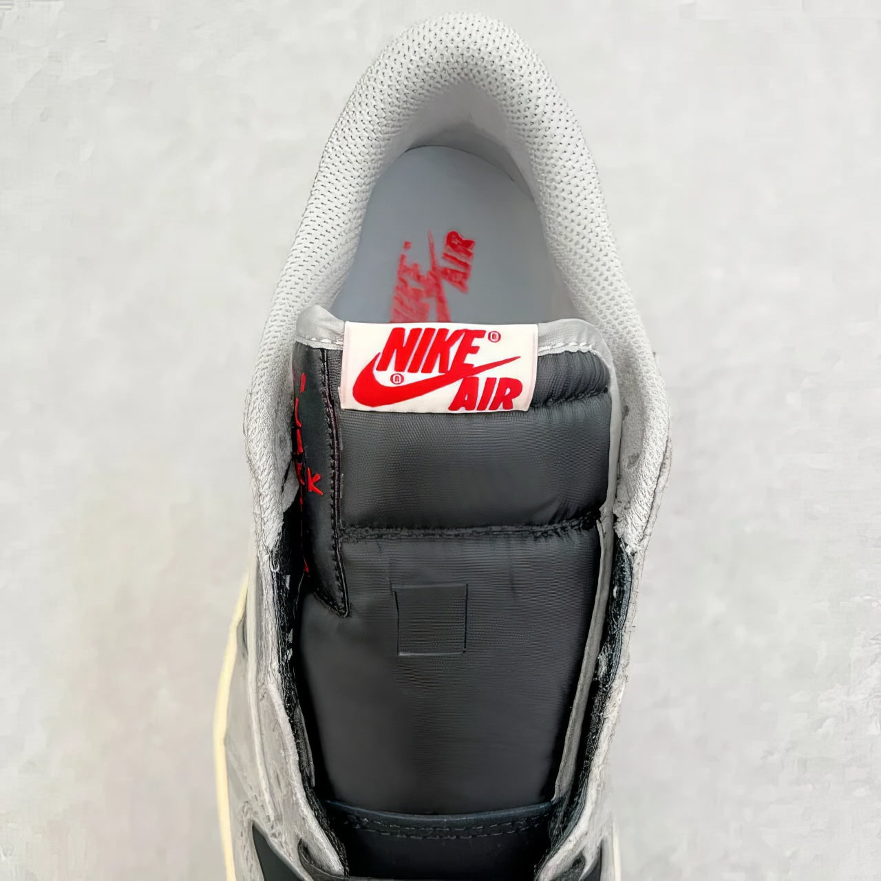 Nike Air Jordan 1 Low Custom “Travis Scott x Grey Suede”