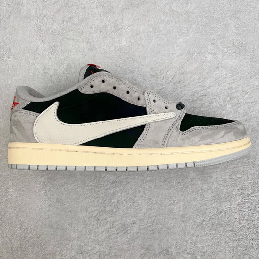 Nike Air Jordan 1 Low Custom “Travis Scot x Grey Suede”