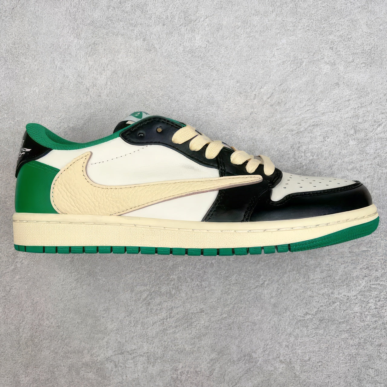 Nike Air Jordan 1 Low Custom “Travis Scott x Lightning Swoosh"