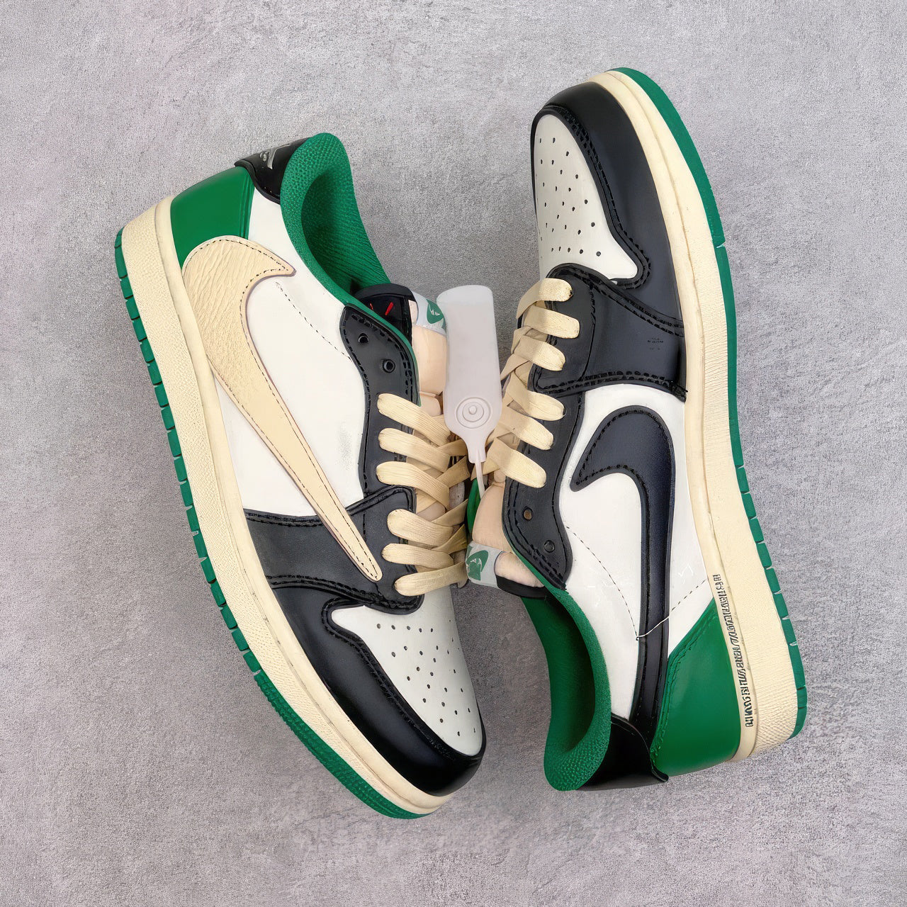 Nike Air Jordan 1 Low Custom “Travis Scott x Lightning Swoosh"