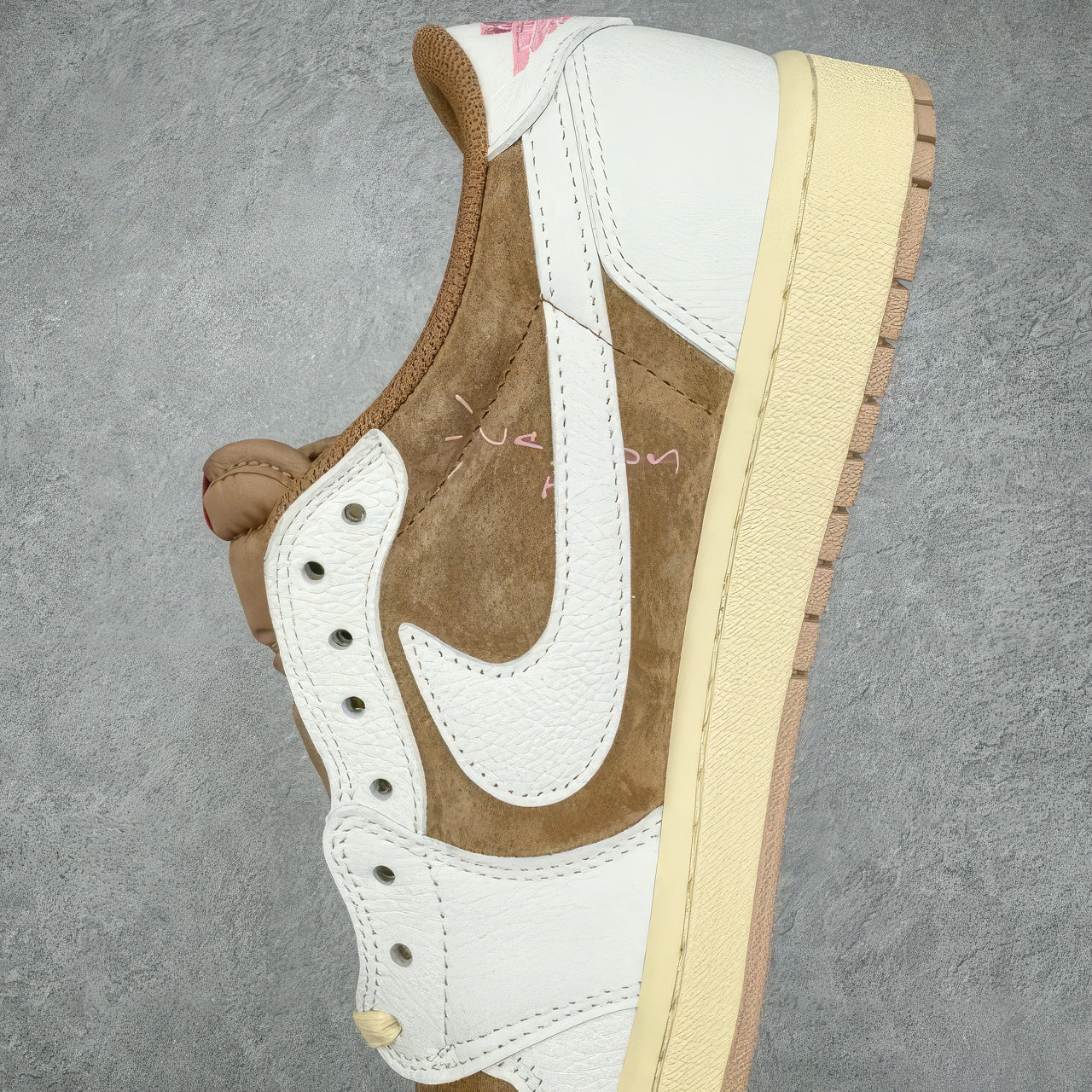 Nike Air Jordan 1 Low Custom “Travis Scott x Desert Rose"