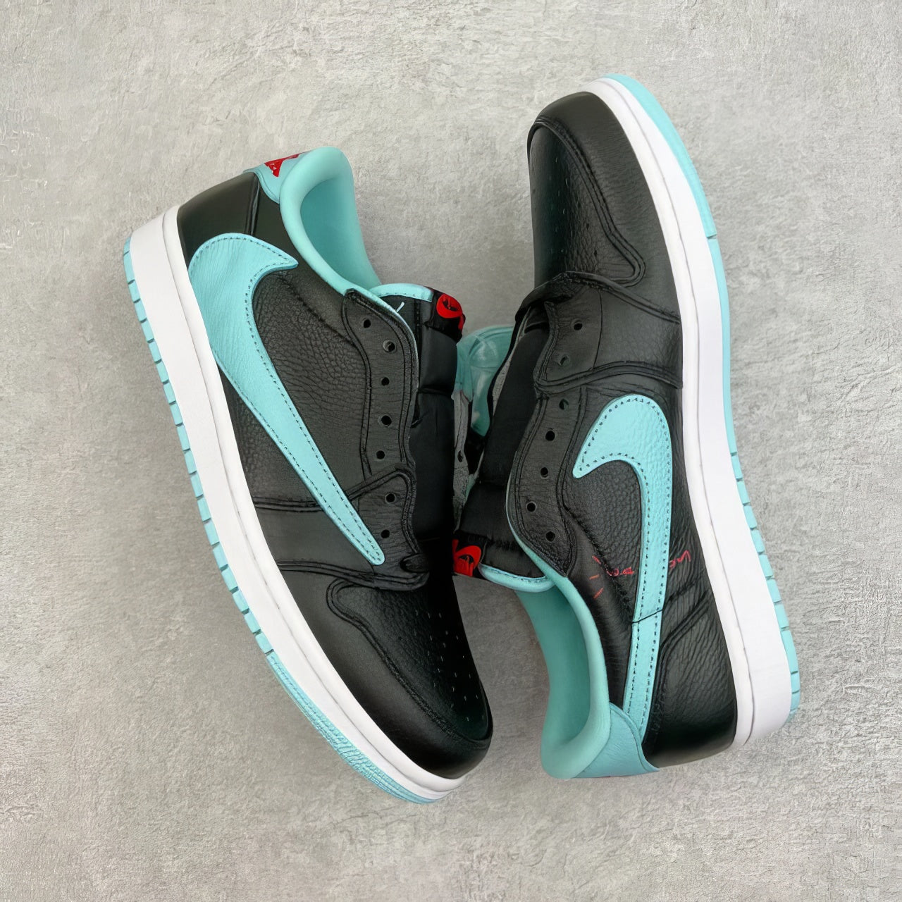Nike Air Jordan 1 Low Custom “Travis Scott x Tiffany Reversed”