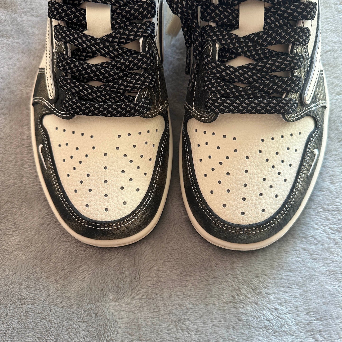 Nike Air Jordan 1 Low Custom “Travis Scott x Stussy - Lucky 8"