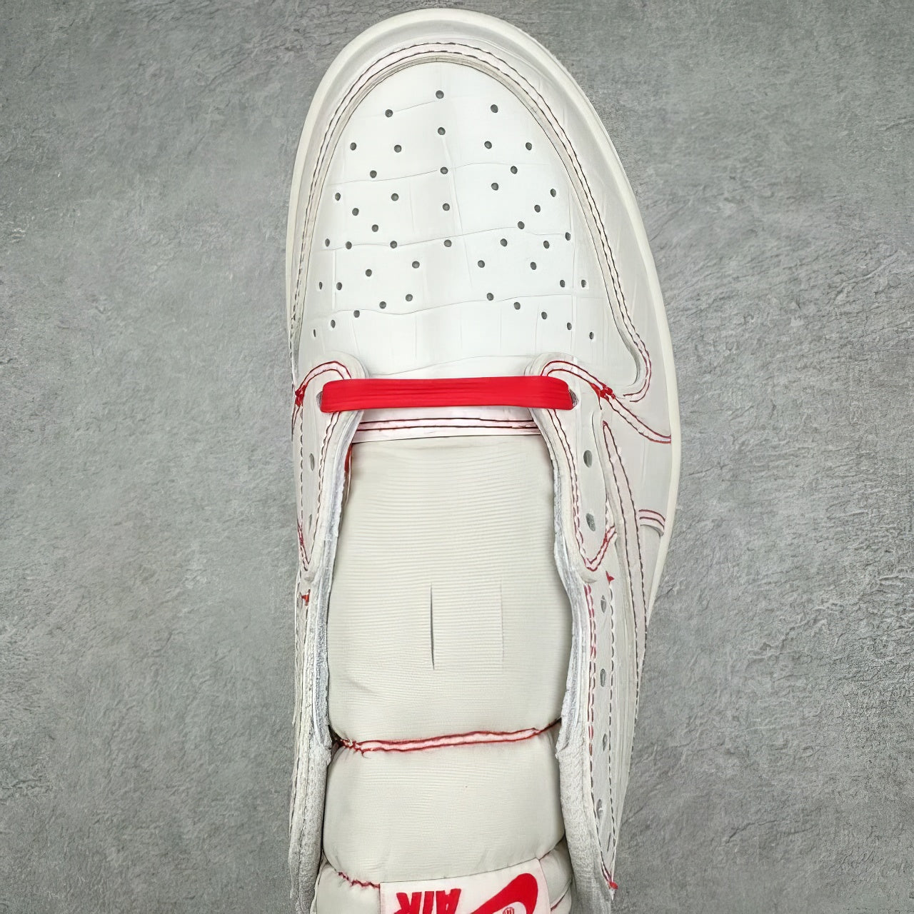 Nike Jordan 1 Low Custom “Travis Scott x White Croc”