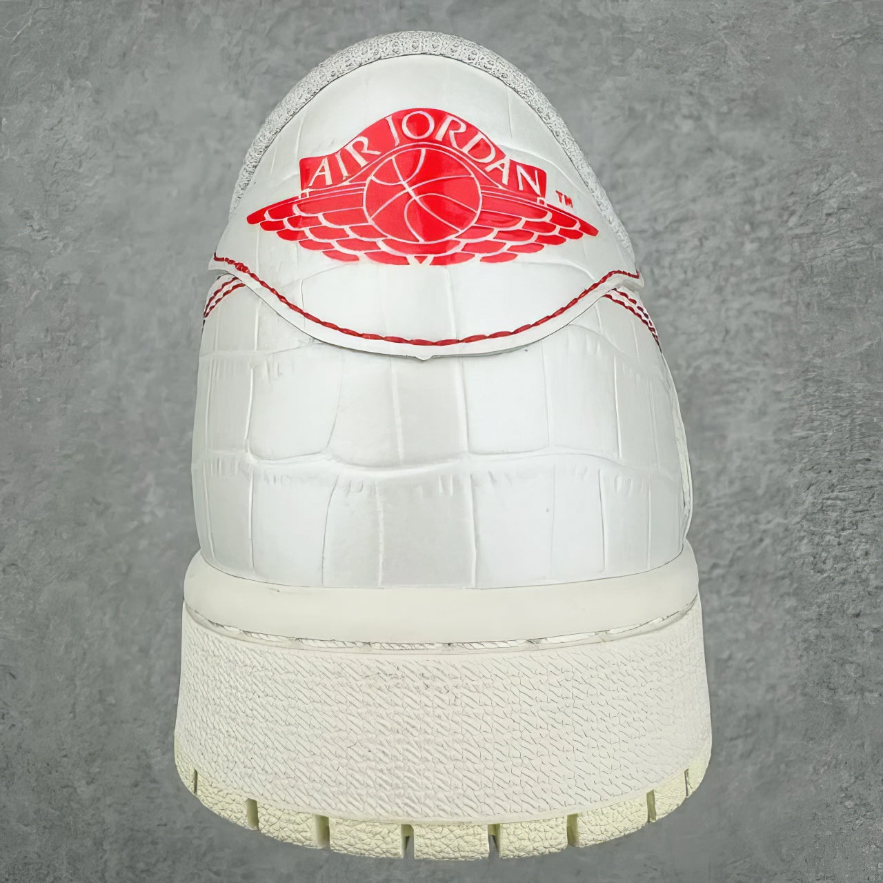 Nike Jordan 1 Low Custom “Travis Scott x White Croc”