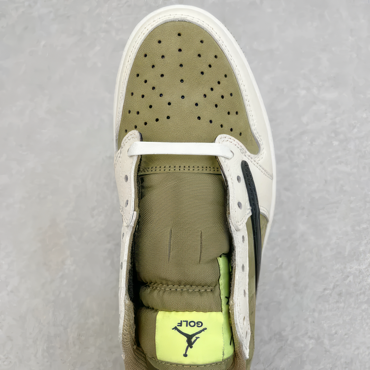 Nike Air Jordan 1 Low Custom “Travis Scott x Golf”
