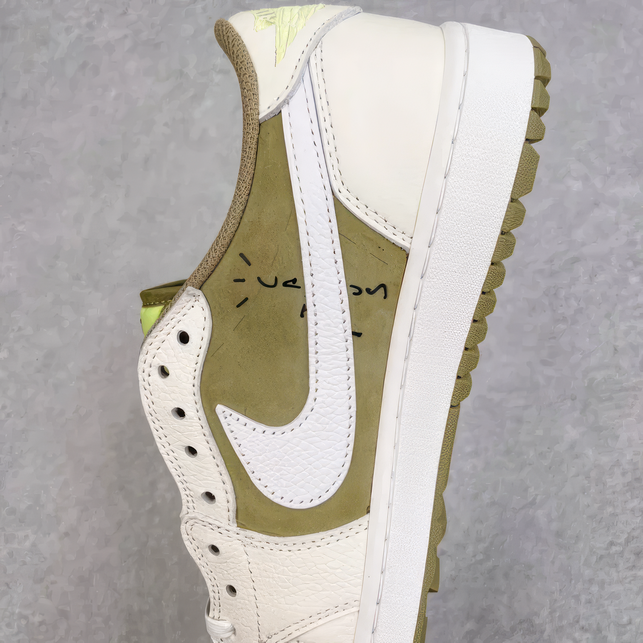 Nike Air Jordan 1 Low Custom “Travis Scott x Golf”