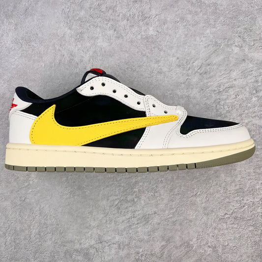 Nike Air Jordan 1 Low Custom “Travis Scot x Yellow Flash”
