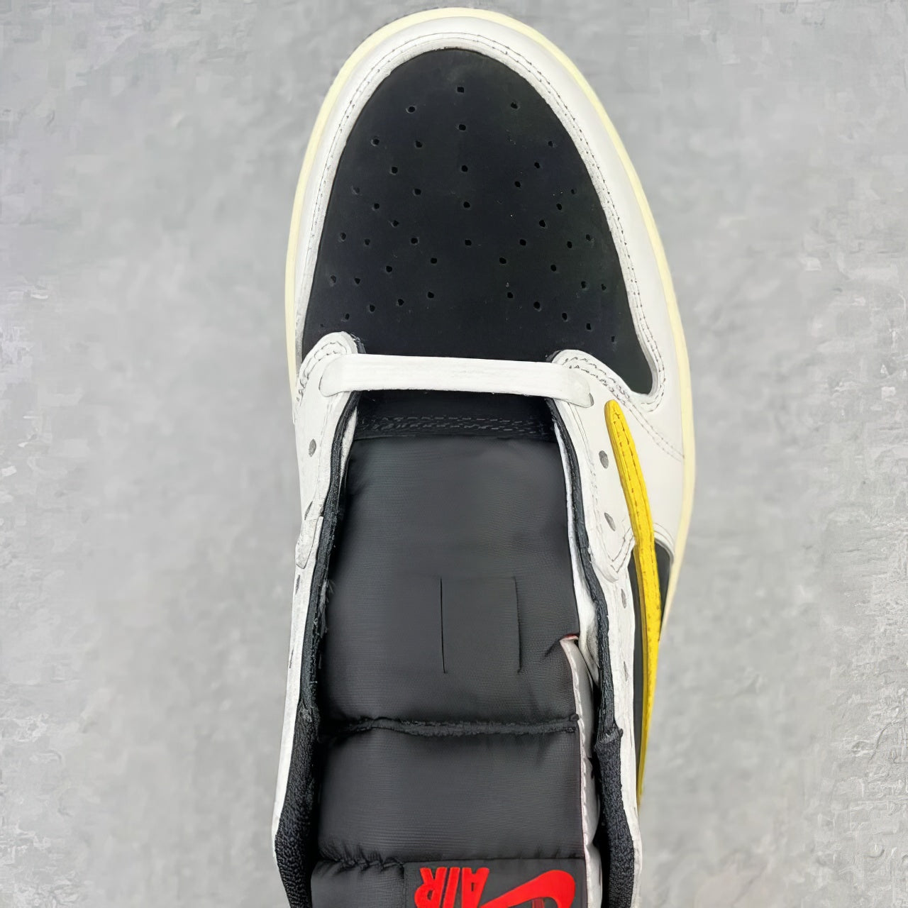Nike Air Jordan 1 Low Custom “Travis Scott x Yellow Flash”