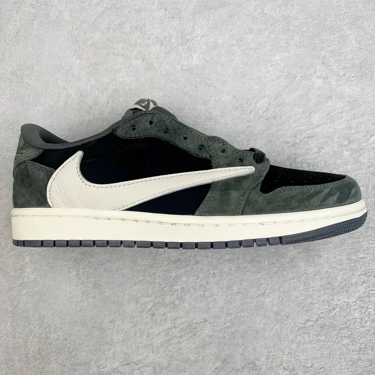 Nike Air Jordan 1 Low Custom “Travis Scott x Forest Suede”