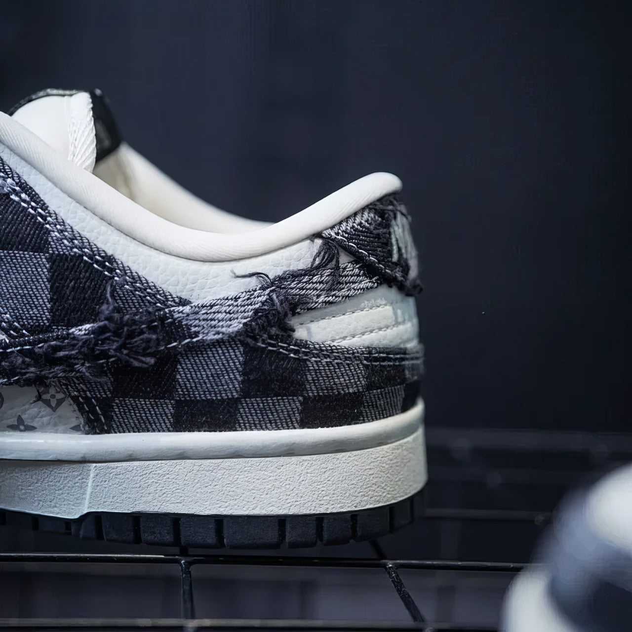 Nike Dunk Custom "Louis Vuitton Checkers"
