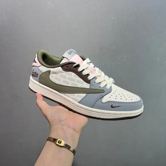 Nike Jordan 1 Low Custom “Travis Scott X Mocha”